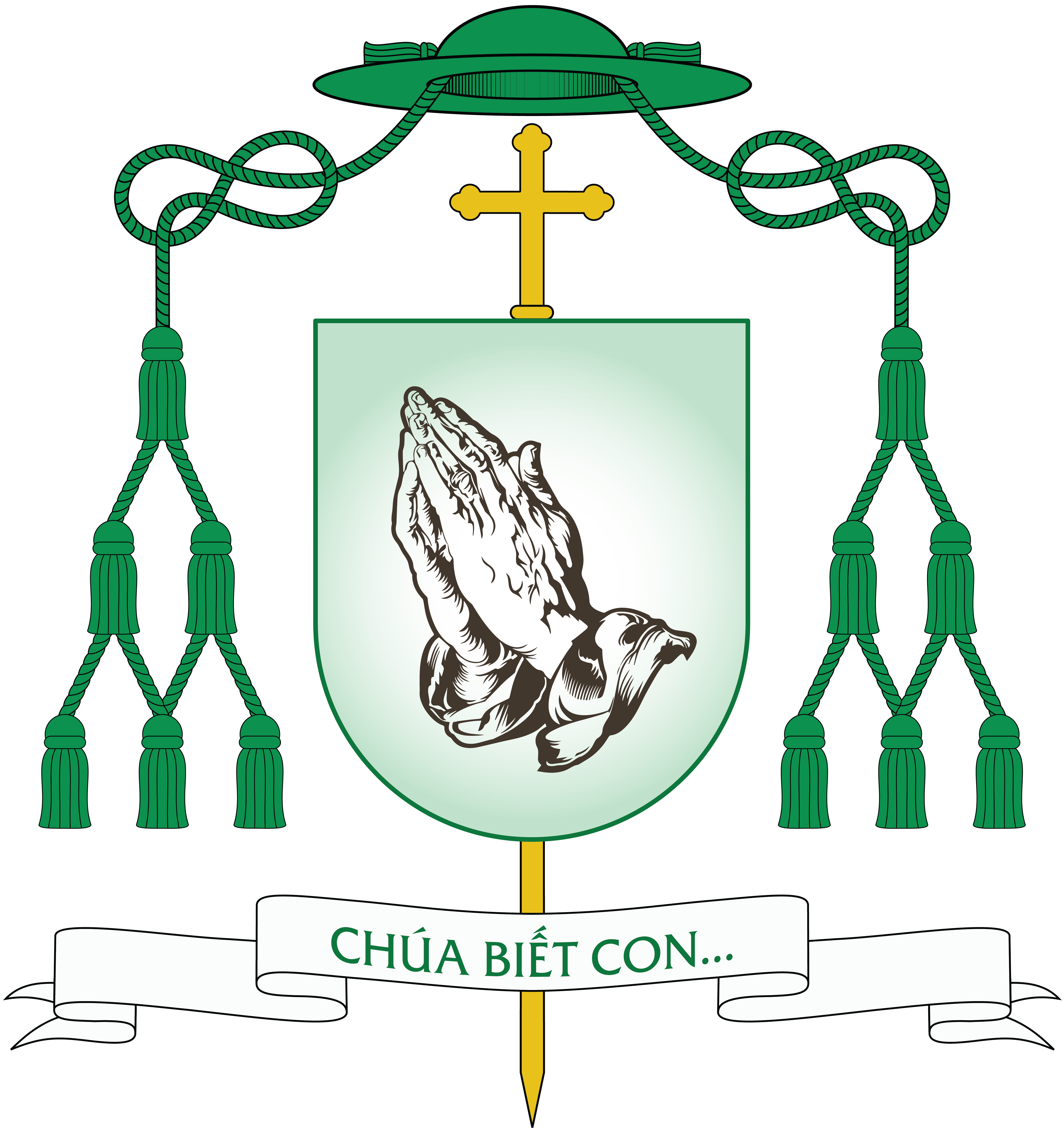Huy hiệu của Phêrô Lê Tấn Lợi